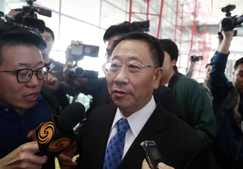 Am 7. Oktober spricht Kim Myong Gil, Nordkoreas Chefunterhändler, dass die Zukunft des bilateralen Dialogs mit den USA von der Haltung Washingtons abhängt. ⓒ Yonhap News